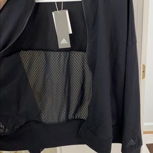 Adidas Mesh track top